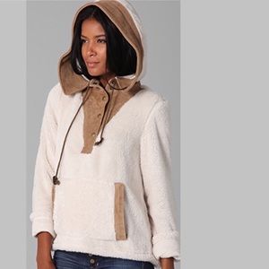 Elizabeth and James Textile Dakota teddy hoodie